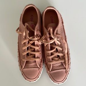 Converse • Espadrille Style • Platform • Lace Up • Size 6.5